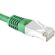 Cordon RJ45 catégorie 6A S/FTP vert - 20 m