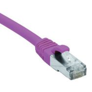 Cordon RJ45 catégorie 6 F/UTP LSOH snagless rose - 25 m