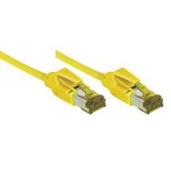 Cordon RJ45 sur câble catégorie 7 S/FTP LSOH jaune - 20 m