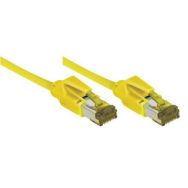 Cordon RJ45 sur câble catégorie 7 S/FTP LSOH jaune - 2 m