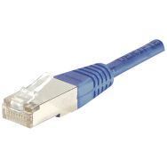 Cordon Rj45 Cat 5E F/Utp Bleu