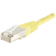 Cordon Rj45 Cat 5E F/Utp Jaune