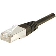 Cordon Rj45 Cat 6 F/Utp Noir - 0,5 m