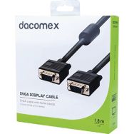 Câble SVGA avec ferrites - 1,8 m DACOMEX