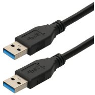 Cordon USB-A 3.2 Gen 1 mâle / mâle 1,8m - Erard D3C