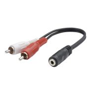 Adaptateur 2RCA vers Mini Jack 3,5