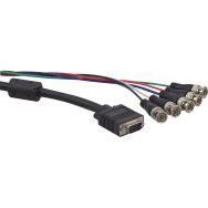 Câble ecran HD15M/5XBNC- 1.8M