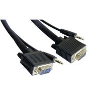 Câble écran svga et audio - 10m