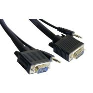 Câble écran svga et audio - 15 m