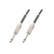 Cordon guitare jack 6,35 mâle mono / jack 6,35 mâle mono