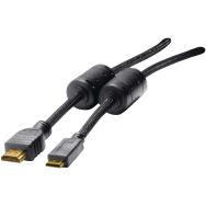 Câble hdmi high speed vers mini hdmi hq - 2m