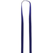 Cordon plat 10 mm sans attache - Bleu roi