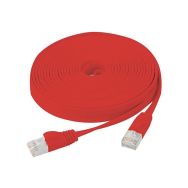 Cordon réseau RJ45 plat CAT 6 U FTP SNG rouge