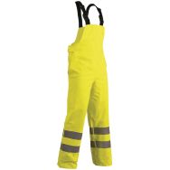 Cotte de pluie haute visibilité niveau 3 fluorescent