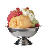 Coupe à dessert en verre sodocalcique ø9 cm 17cl transparent