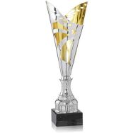 Coupe argent et or laser design