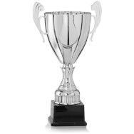 Coupe argent socle noir - prestige - 37cm