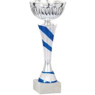 Coupe economique - argent/bleu