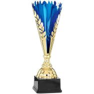 Coupe en métal bleu et or - prestige