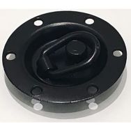 Coupelle ancrage zinguee pion + anneau - Godet
