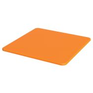 Coussin d'assise cube refuge orange