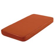 Coussin matelas 60 x 120 cm, coloris orange