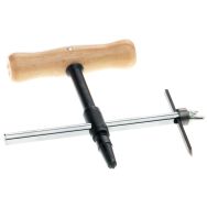Couteau à rondelle manche bois