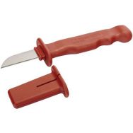 Couteau coupe-câbles isolé avec protection plastique 55,5mm