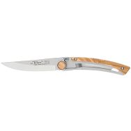 Couteau de poche Manche Olivier - Liner Lock Le Thiers