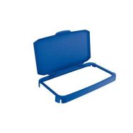 Couvercle bleu avec charnière Durabin® 60L - Durable