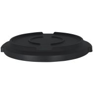 Couvercle clipsable p/conteneur 120 L Noir
