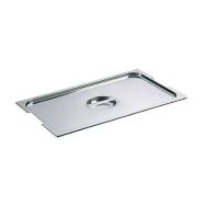 Couvercle échancré pour bac à poignées GN 1/2