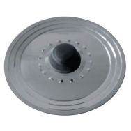 Couvercle inox avec trou vapeur - Diamètre 18/22 cm - BAUMALU
