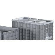 Couvercle pour caisse-palette 280 à 550 L - Manutan Expert