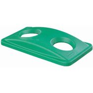 Couvercle spécial verres pour poubelles SLIM JIM® 60 et 87 L - H 7 cm Rubbermaid