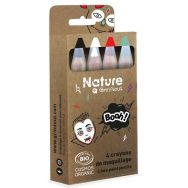 Crayons bio x4 Booh! Nature by Grim'tout