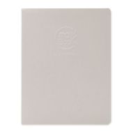CroK'BooK piqué 17x22 24 feuilles 90g Gris Clair