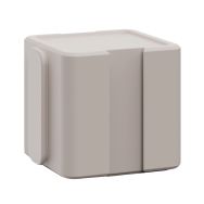 Assise flexible Cube Pie gris-Manutan Expert