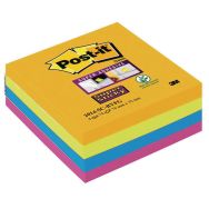Cube Super Sticky Post-it® 4 Couleurs