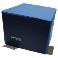 Cube bleu /bleu marine/turquoise