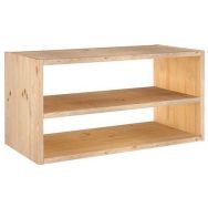 Cube étagère horizontal - 36.2x70.8x33cm
