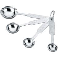 Cuillères doseuses jeu de 4: 1ml, 2.5ml, 5ml, 15ml inox