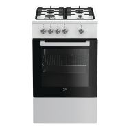 Cuisinière gaz - Largeur 50 cm - Beko - FSG52000DWC