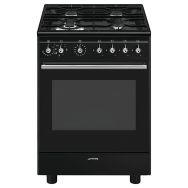 Cuisinière mixte CX61GMBL - Largeur 60 cm - Smeg