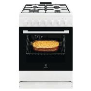 Cuisinière mixte LKK620010W - Largeur 60 cm - Electrolux