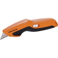 Cutter à lame fixe revêtement plastique TPE