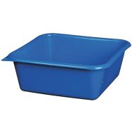 Cuvette carrée 20cm 1.5l bleu