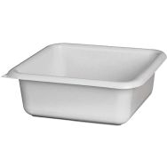 Cuvette carrée 20cm 1.5l gris moucheté