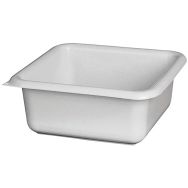 Cuvette carrée 29cm 6.5l gris pa.