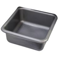 Cuvette carrée 29cm 6.5l silver